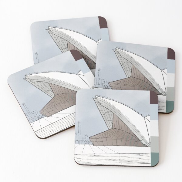 Item preview, caam: 10 squared series - opera house designed and sold by artefact32.