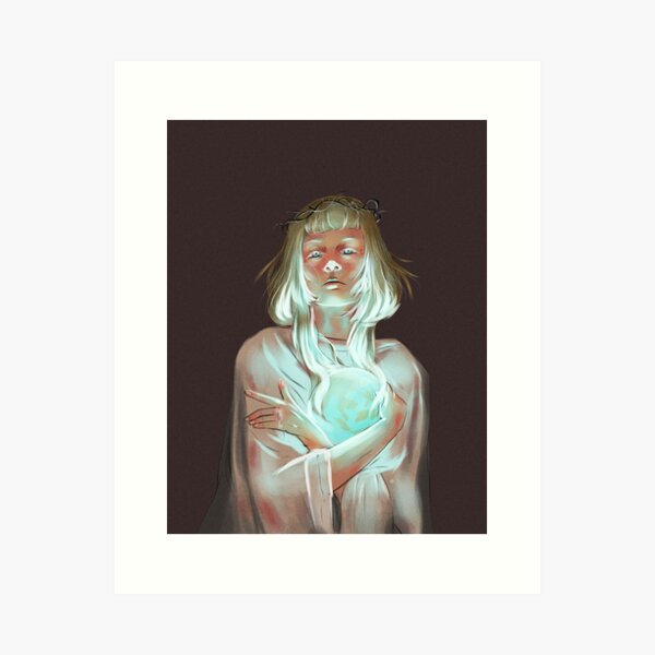 Aperçu de l'œuvre Sauver la Terre / Aurora Aksnes Illustration créée et vendue par iratseluya.