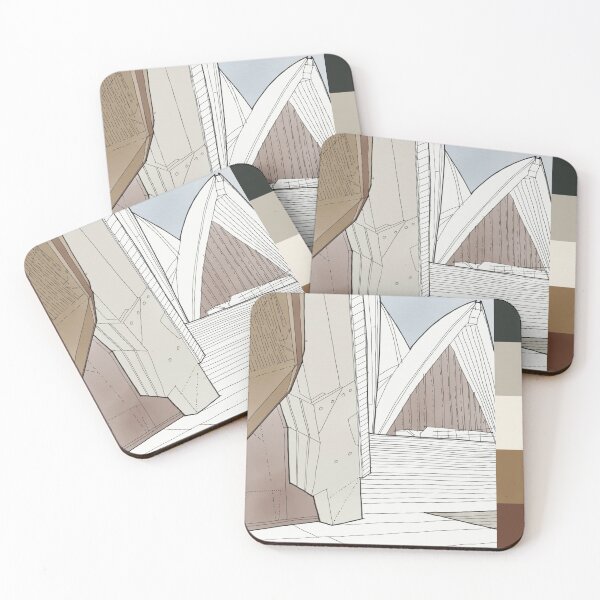 Item preview, caam: 10 squared series - opera house #2 designed and sold by artefact32.