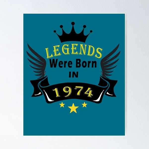 Item preview, Fuuny father’s day Legends Were Born In 1974 ,gift idea for dad,daddy,papa,grandpa,husbant designed and sold by Mac Store.