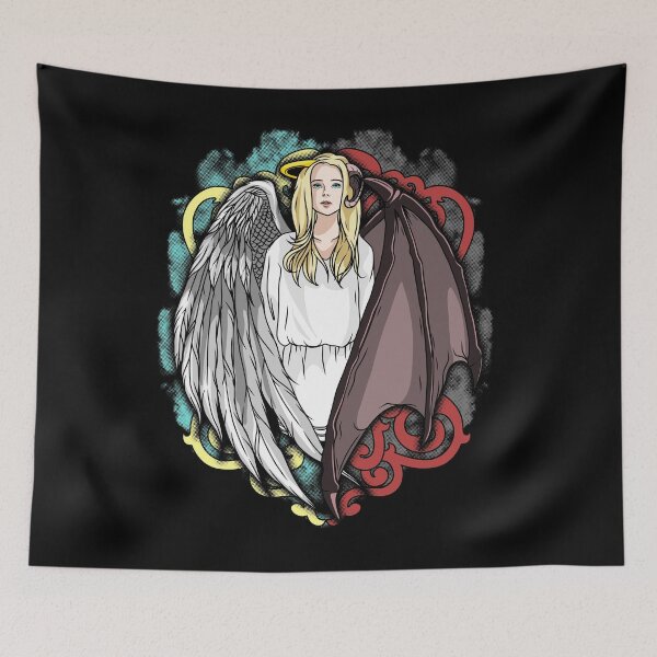 Item preview, Half Angel Half Devil  designed and sold by Mrpotts73.