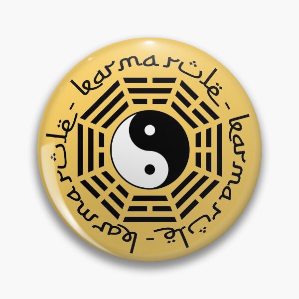 Item preview, Karma Rule - Yin Yang Balence - Yellow designed and sold by NoMatterLab.