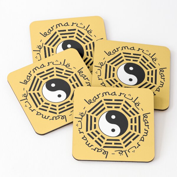 Item preview, Karma Rule - Yin Yang Balence - Yellow designed and sold by NoMatterLab.