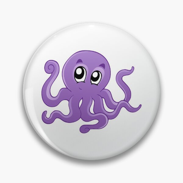 Item preview, Purple Octopus designed and sold by treasure-crafts.