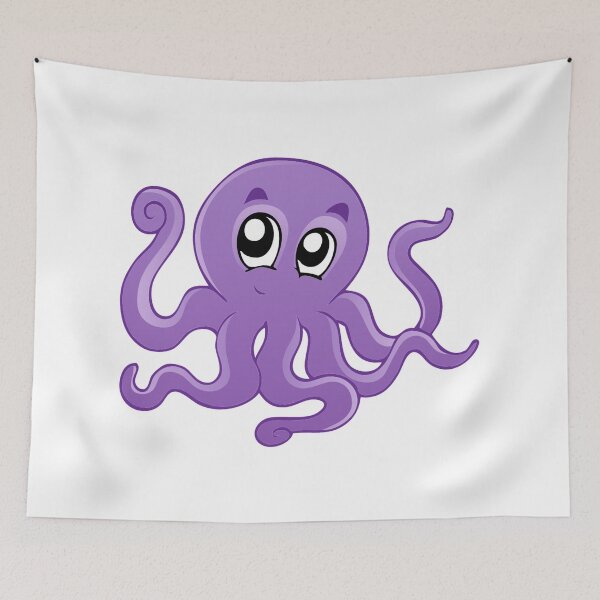 Item preview, Purple Octopus designed and sold by treasure-crafts.