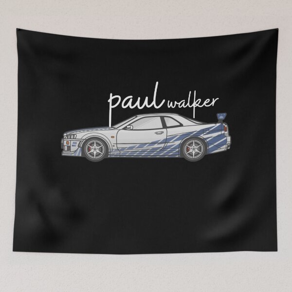 Item preview, paul walker ( skyline r34 gtr spec ) designed and sold by MOTOSHIFT.