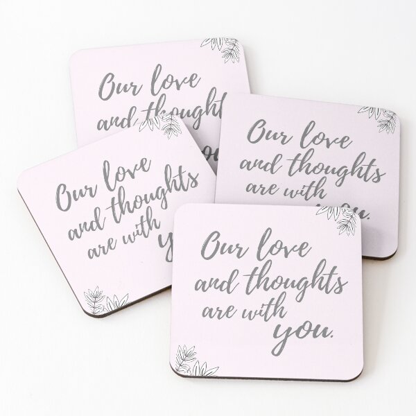 Item preview, Our Love and Thoughts are with You designed and sold by Zentropik.