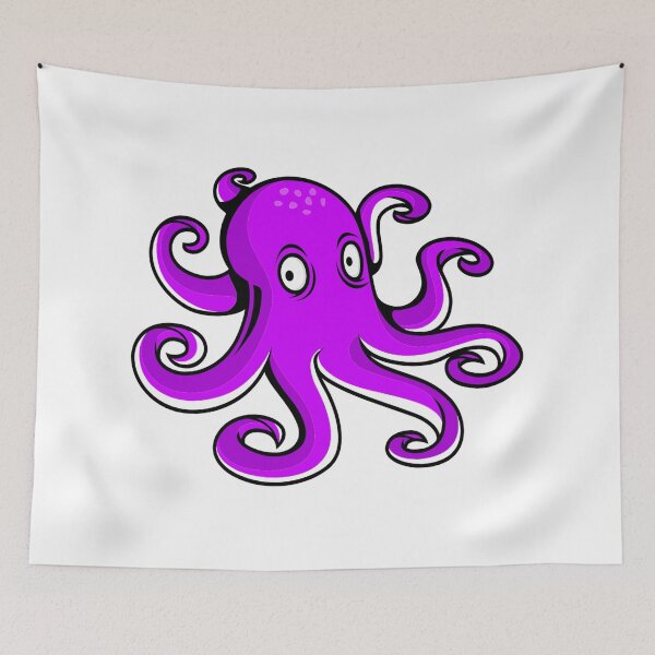 Item preview, Purple Octopus designed and sold by treasure-crafts.