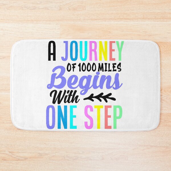 Item preview, A Journey Begins with One Step | Ripple Effect | Walk Your Path designed and sold by FrequencyV.