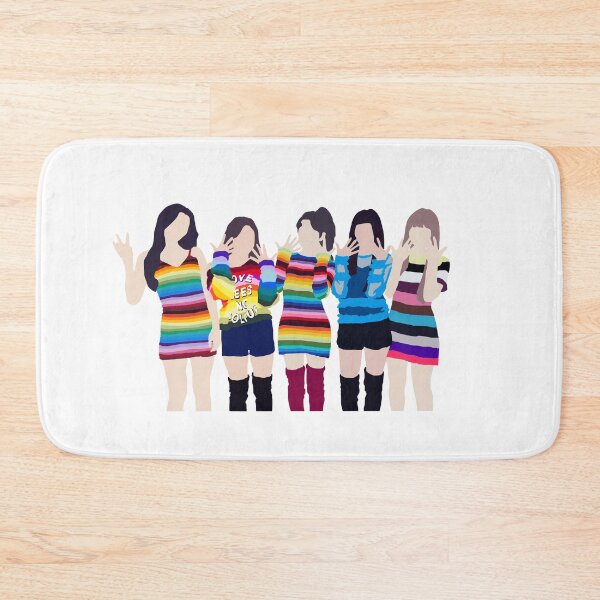 Item preview, Red Velvet Peek-A-Boo Silhouette Color Block designed and sold by Blue Belle.