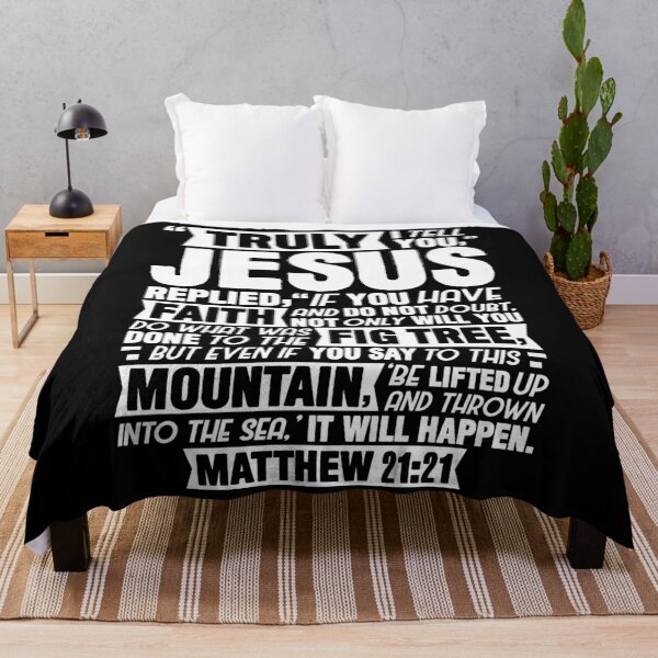 Item preview, Matthew 21:21 designed and sold by plushism.