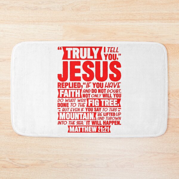 Item preview, Matthew 21:21 designed and sold by plushism.