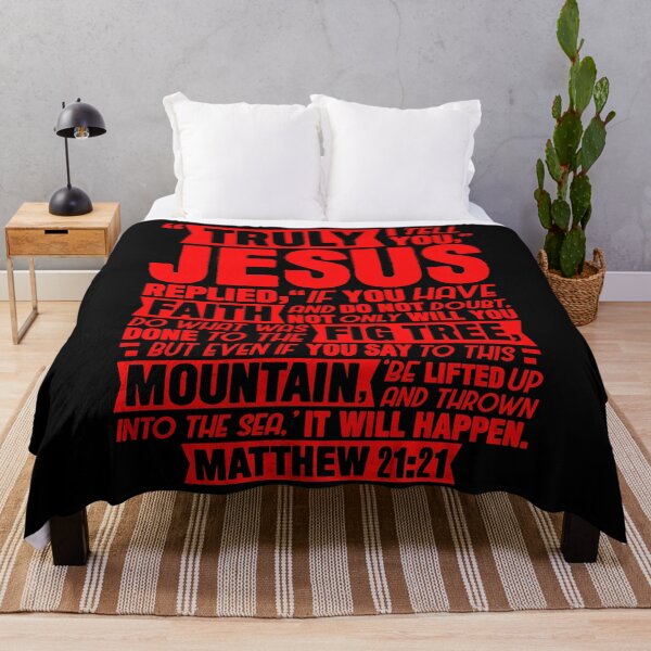 Item preview, Matthew 21:21 designed and sold by plushism.