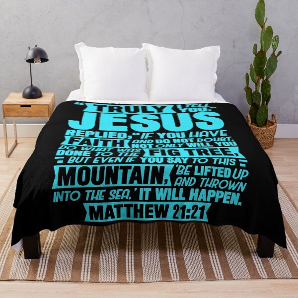 Item preview, Matthew 21:21 designed and sold by plushism.