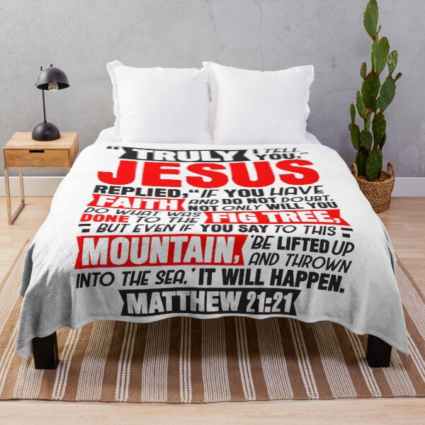 Item preview, Matthew 21:21 designed and sold by plushism.