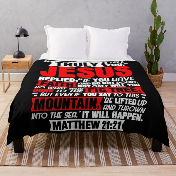 Item preview, Matthew 21:21 designed and sold by plushism.
