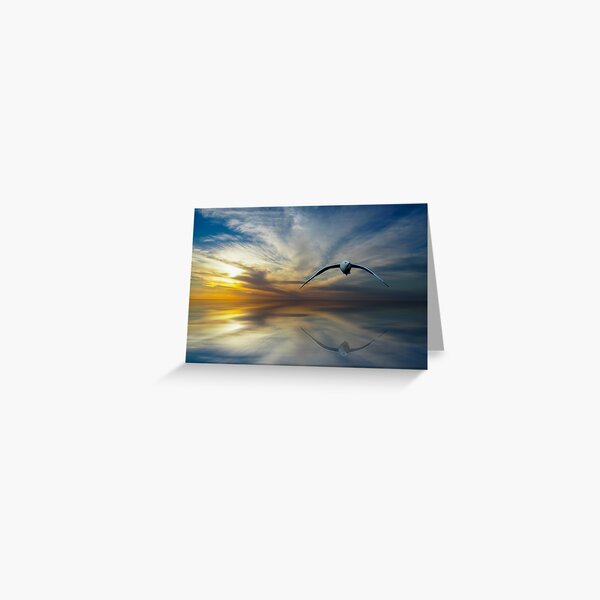 FLYING HOME Greeting Card