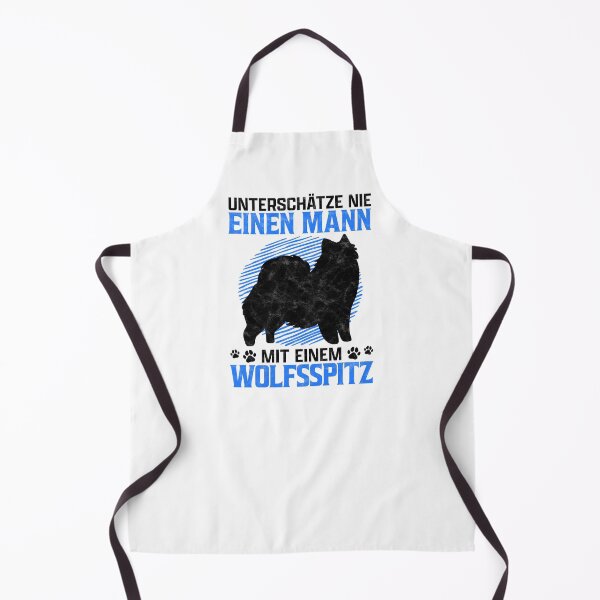 Item preview, Man with Keeshond german spitz owner humor designed and sold by madgrfx.