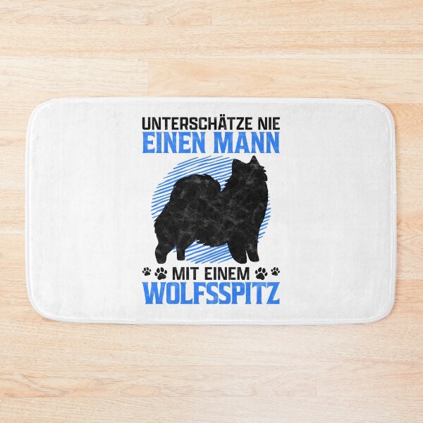 Item preview, Man with Keeshond german spitz owner humor designed and sold by madgrfx.