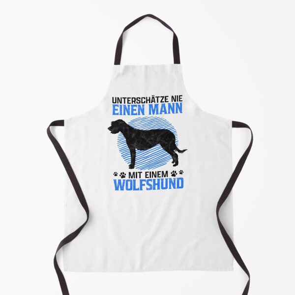 Item preview, Man with Irish Wolfhound Greyhound Owner saying designed and sold by madgrfx.