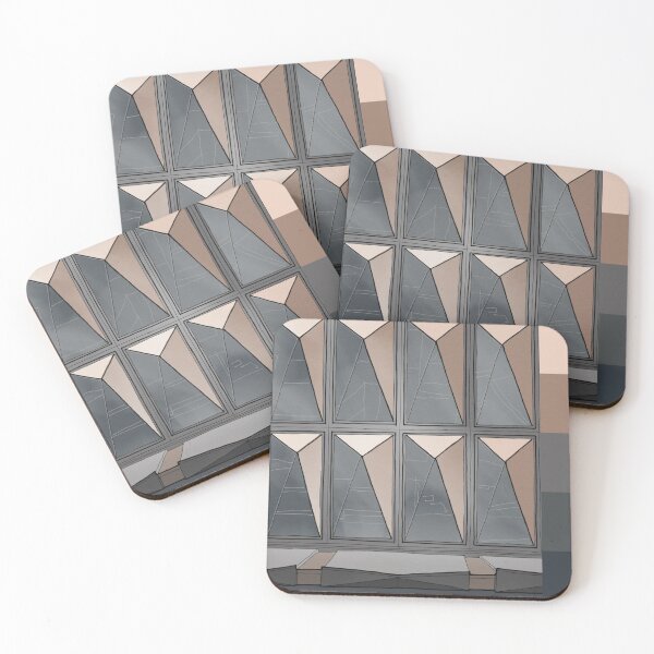 Item preview, caam: 10 squared series - west hotel facade designed and sold by artefact32.
