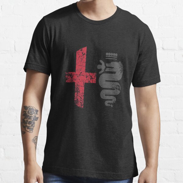 Alfa Romeo-Logo im Grunge-Stil Essential T-Shirt