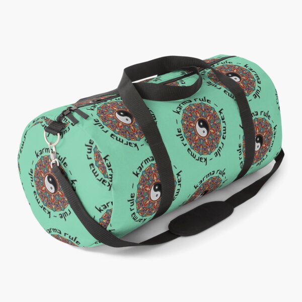 Item preview, Karma Rule - Colorful Yin Yang Meditation - Mint Green designed and sold by NoMatterLab.