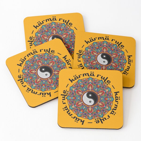 Item preview, Karma Rule - Colorful Yin Yang Meditation - Orange designed and sold by NoMatterLab.