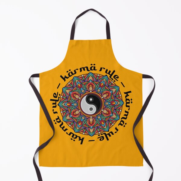 Item preview, Karma Rule - Colorful Yin Yang Meditation - Orange designed and sold by NoMatterLab.