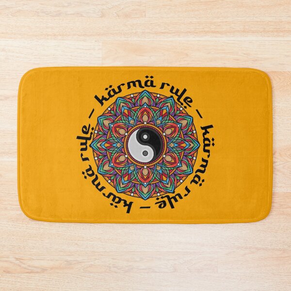 Item preview, Karma Rule - Colorful Yin Yang Meditation - Orange designed and sold by NoMatterLab.