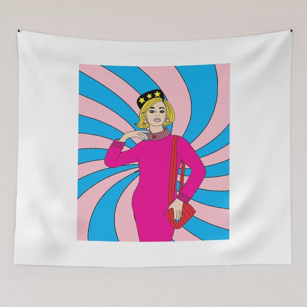 Item preview, Retro Star Stars Hip designed and sold by flofin.