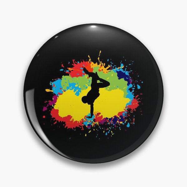 Item preview, Breakdance Breakdancing Break-dancer Watercolour designed and sold by CuteDesigns1.