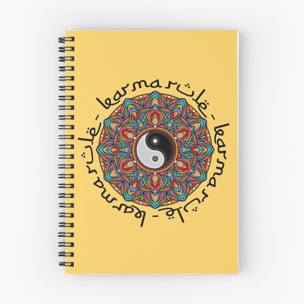 Item preview, Karma Rule - Colorful Yin Yang Meditation - Yellow designed and sold by NoMatterLab.