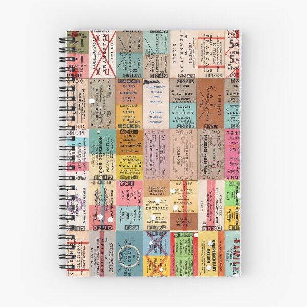 Item preview, A mixture of old Train Tickets (Lengthways) designed and sold by VR-Densha-Otaku.