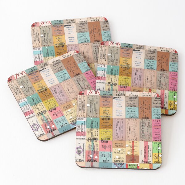 Item preview, A mixture of old Train Tickets (Lengthways) designed and sold by VR-Densha-Otaku.