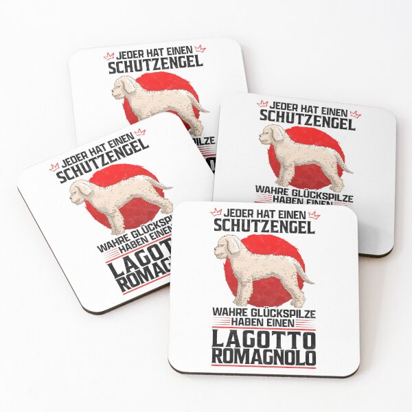 Item preview, Lagotto Romagnolo my guardian angel truffle dog saying designed and sold by madgrfx.