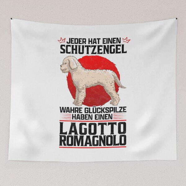 Item preview, Lagotto Romagnolo my guardian angel truffle dog saying designed and sold by madgrfx.