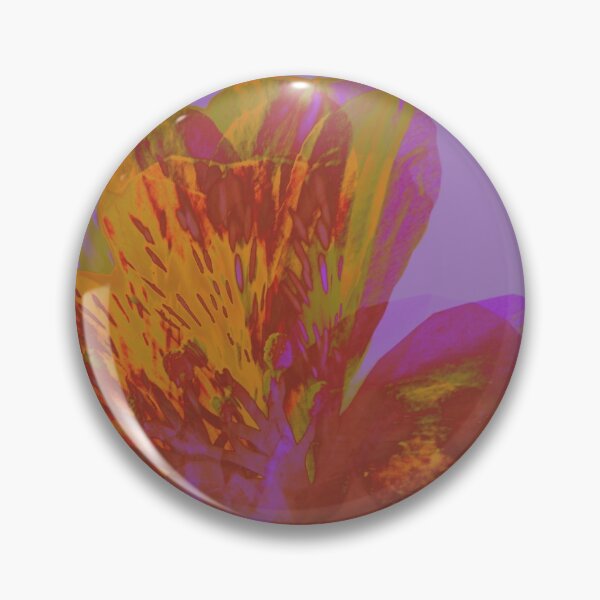 Item preview, Orange Flower on Purple designed and sold by Frances  Smith.