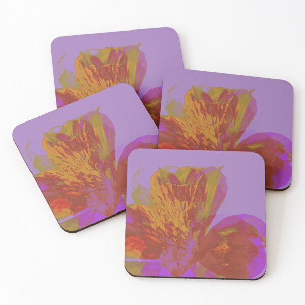 Item preview, Orange Flower on Purple designed and sold by Frances  Smith.