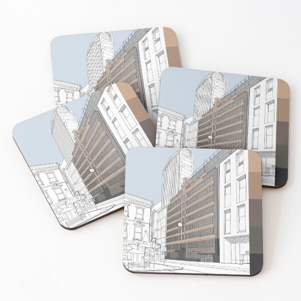 Item preview, caam: 10 squared series - red cross house designed and sold by artefact32.
