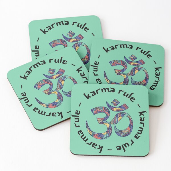 Item preview, Karma Rule - Calming Colors Ohm - Mint Green designed and sold by NoMatterLab.