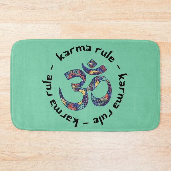 Item preview, Karma Rule - Calming Colors Ohm - Mint Green designed and sold by NoMatterLab.