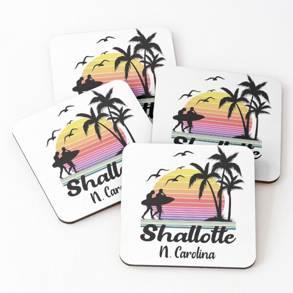 Item preview, Shallotte North Carolina Seaside Retro Sunset designed and sold by Home-Spirit.