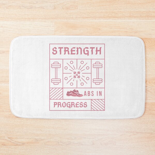 Item preview, Abs in Progress - Strength Training for Women designed and sold by WildBerryArt.