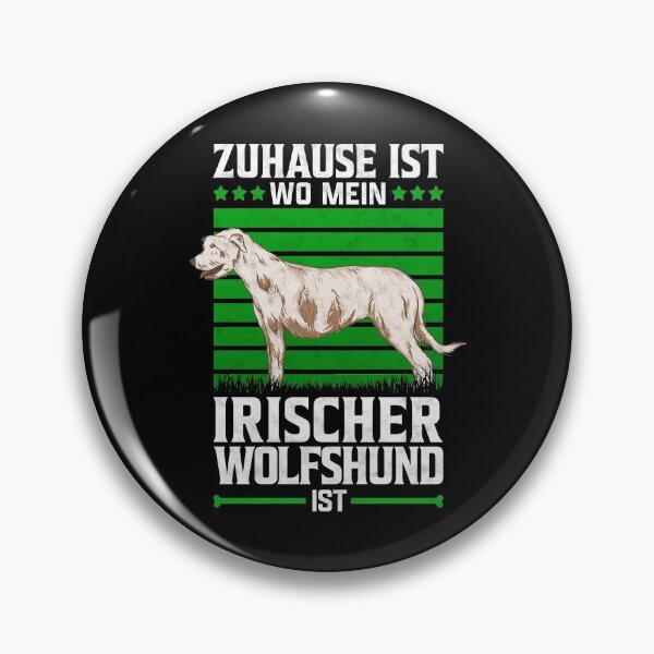Artikelvorschau, Zuhause ist wo mein Irischer Wolfshund ist Windhund Spruch entworfen und verkauft von madgrfx.