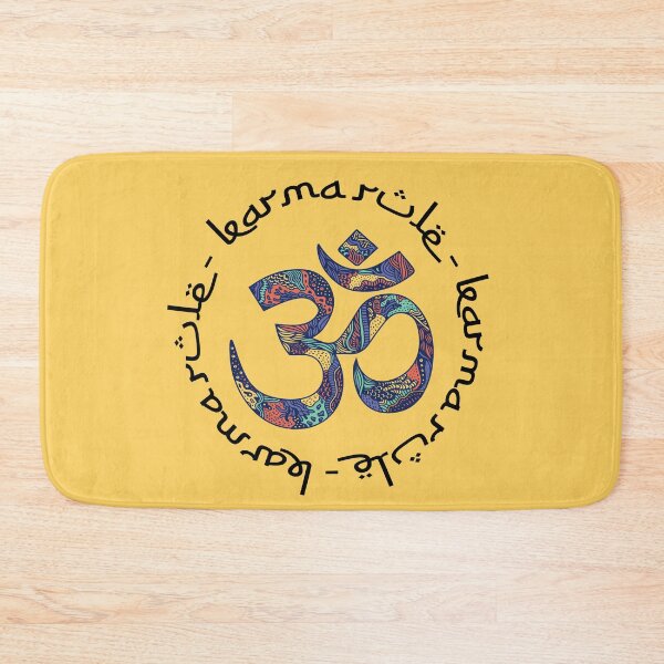 Item preview, Karma Rule - Calming Colors Ohm - Yellow designed and sold by NoMatterLab.