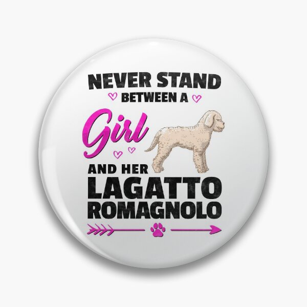 Item preview, Girl with Lagotto Romagnolo Truffle Dog Gift designed and sold by madgrfx.