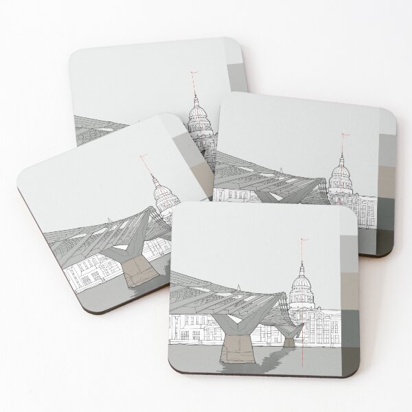 Item preview, caam: 10 squared series - millennium bridge, london designed and sold by artefact32.