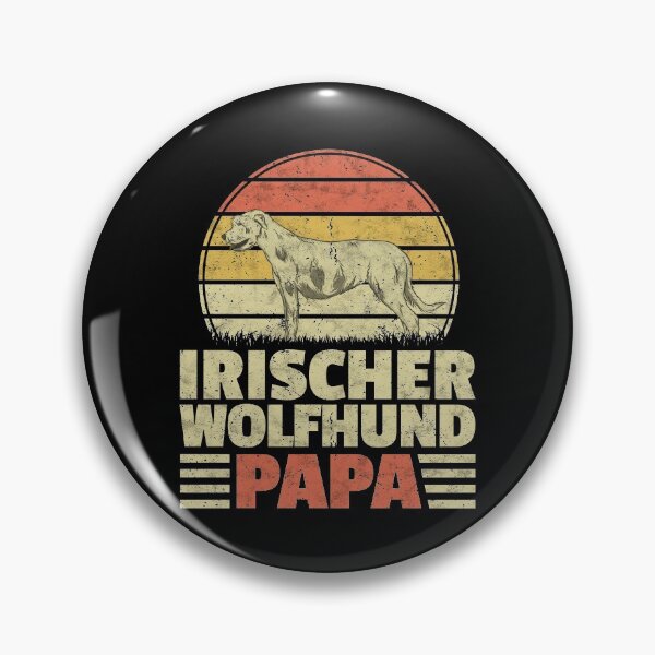 Artikelvorschau, Irischer Wolfshund Papa Windhund Besitzer Geschenk entworfen und verkauft von madgrfx.