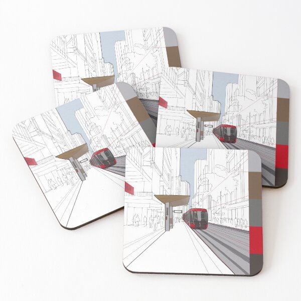 Item preview, caam: 10 squared series - george street light rail designed and sold by artefact32.